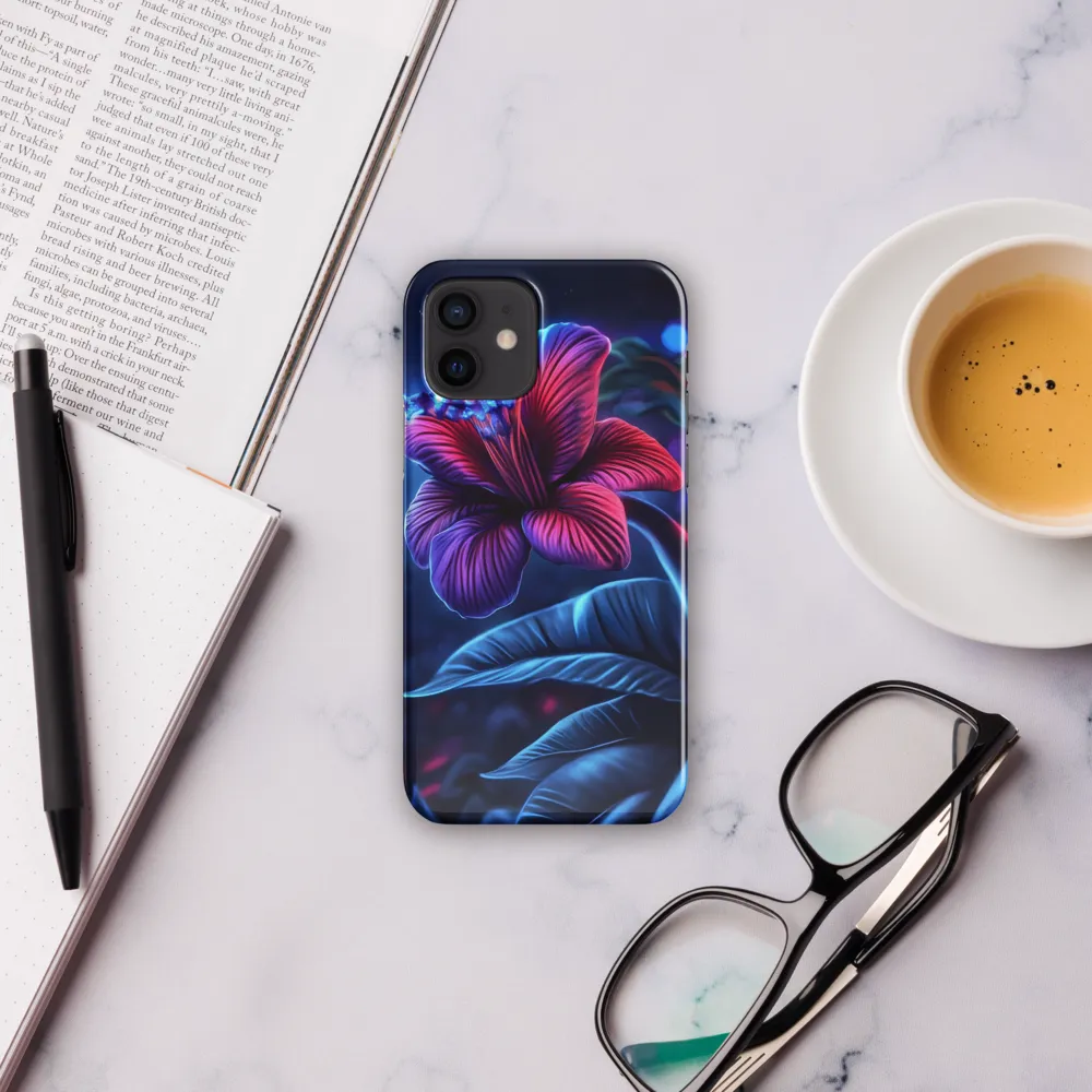 Illuminated Serenity: The Surreal Blossom