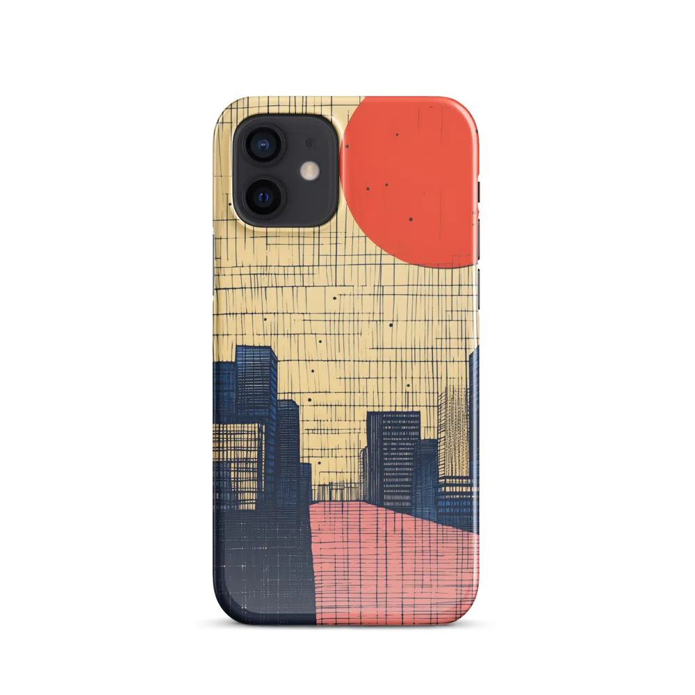 Urban Echoes: A Minimalist Cityscape