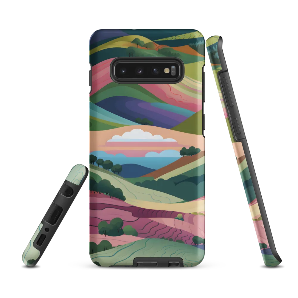 Harmonious Hills | Phone Case |  S10 Plus | Tough Case | Matte