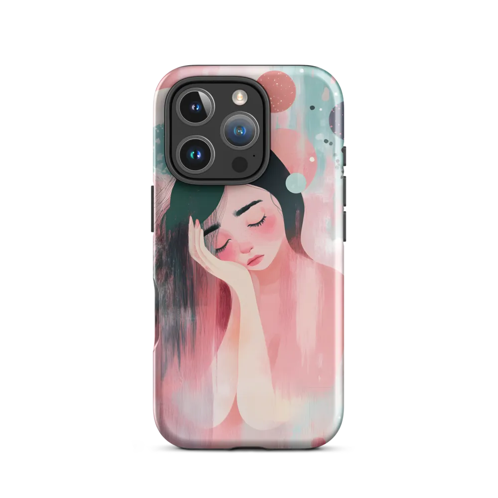 Whispers of Melancholy | Phone Case |  16 Pro | Tough Case | Glossy