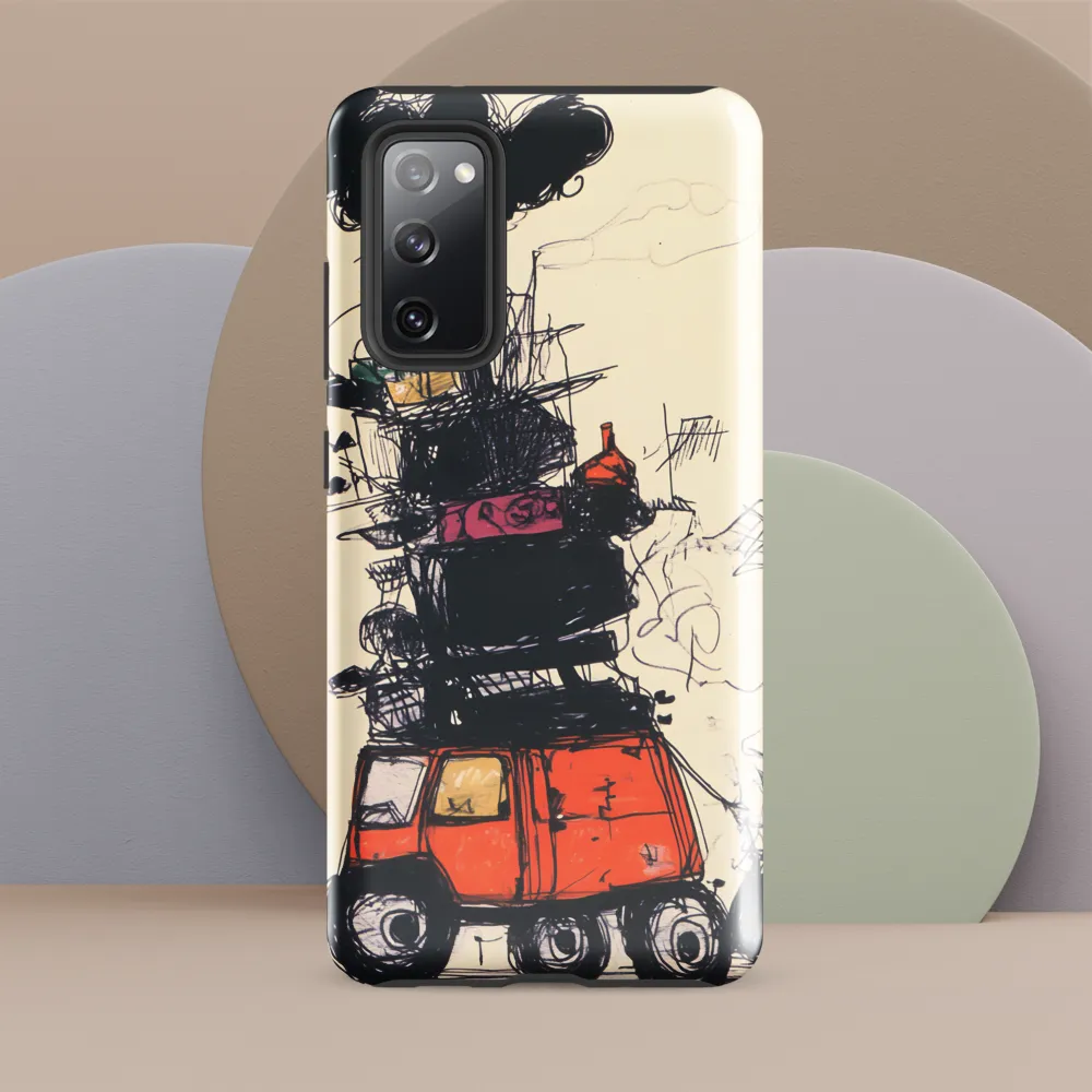 The Whimsical Hauler | Phone Case |  S20 FE | Tough Case | Glossy