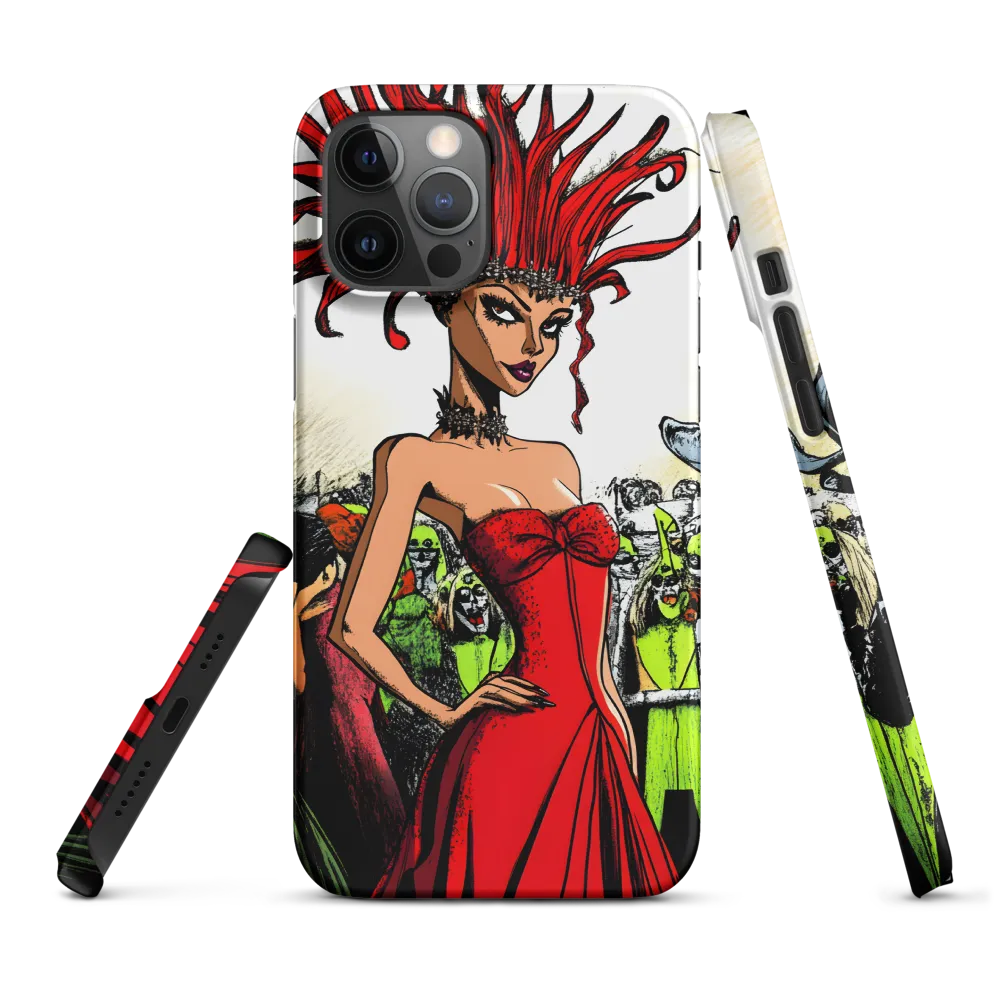 Fiery Elegance: A Fashion Statement