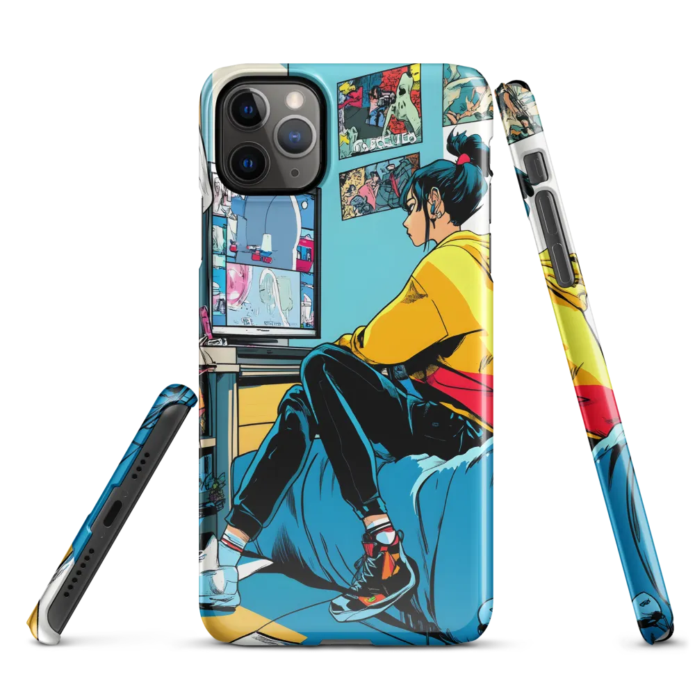 Contemplation in a Digital Space | Phone Case |  11 Pro Max | Snap Case | Glossy