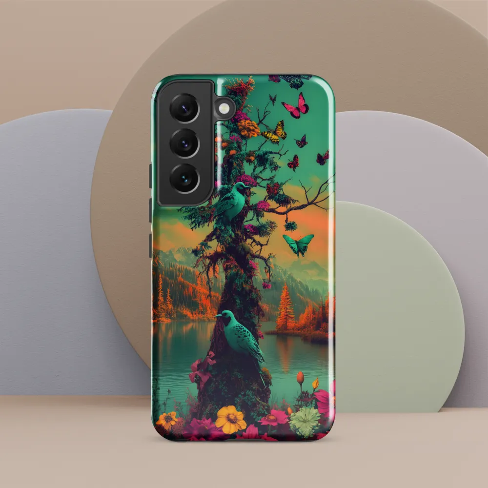 Whispers of a Vibrant Dream | Phone Case |  S22 | Tough Case | Glossy