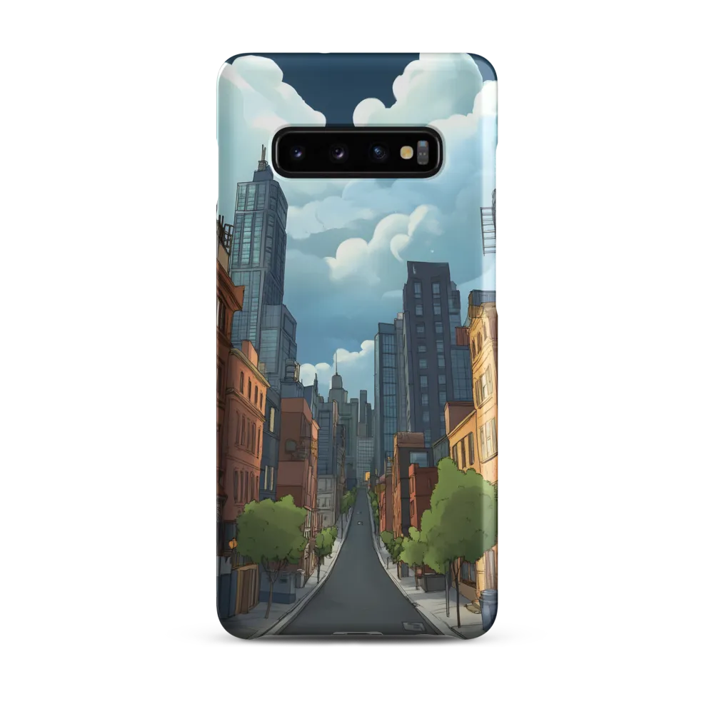 Urban Serenity: A Digital Cityscape