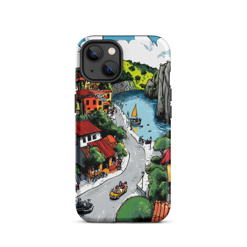 Whimsical Village by the Water
