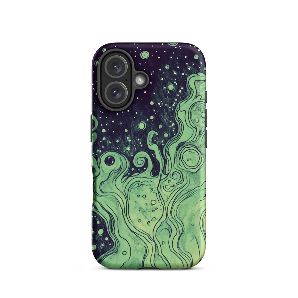 Cosmic Whirl: An Abstract Journey | Phone Case