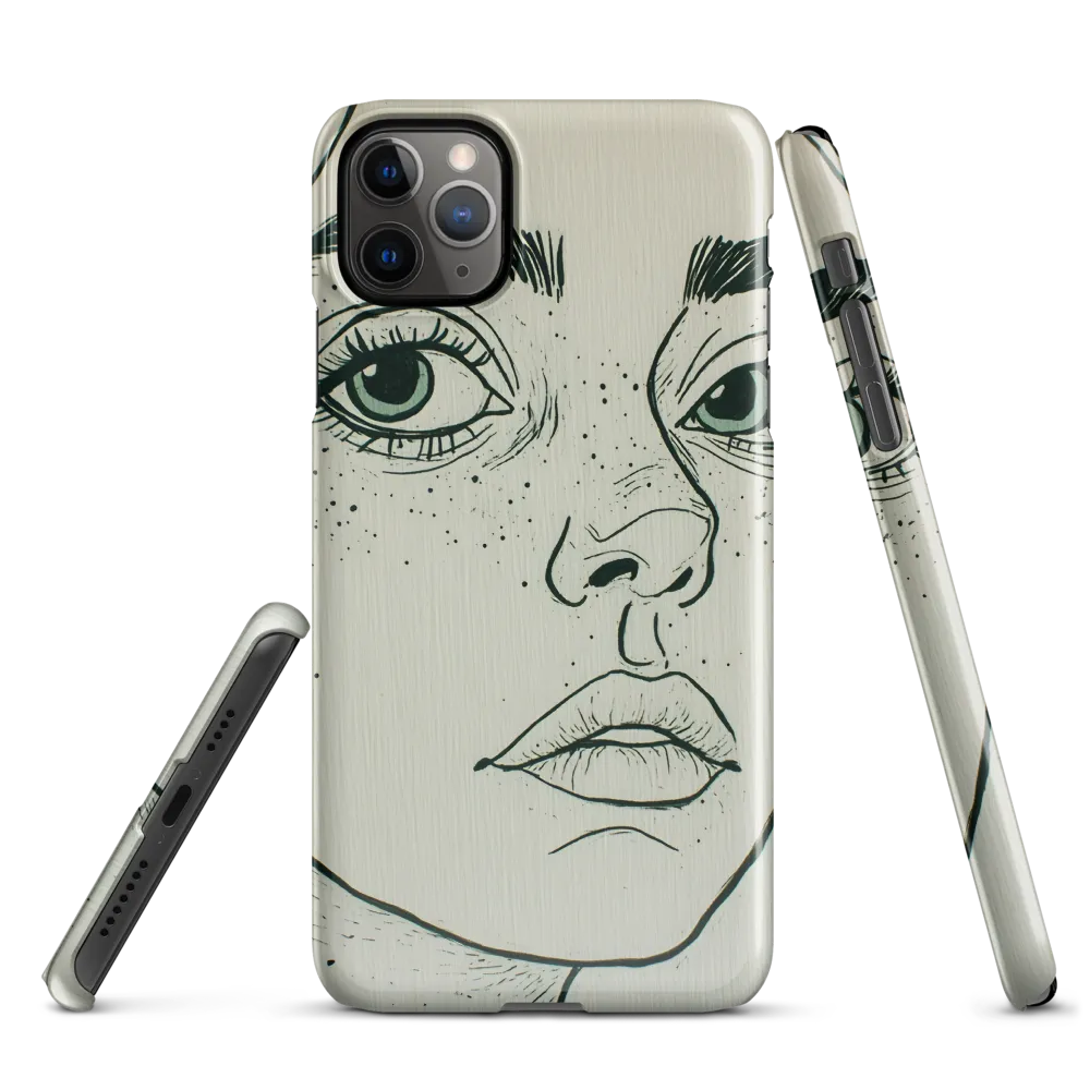 Contemplative Gaze | Phone Case |  11 Pro Max | Snap Case | Glossy