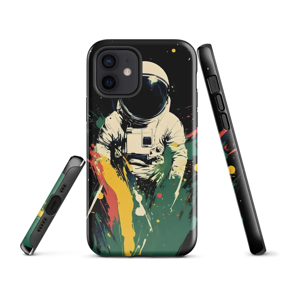 Cosmic Splash: The Astronaut's Journey