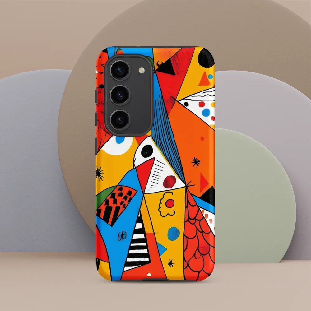 Geometric Playground: A Colorful Journey Through Abstract Landscapes