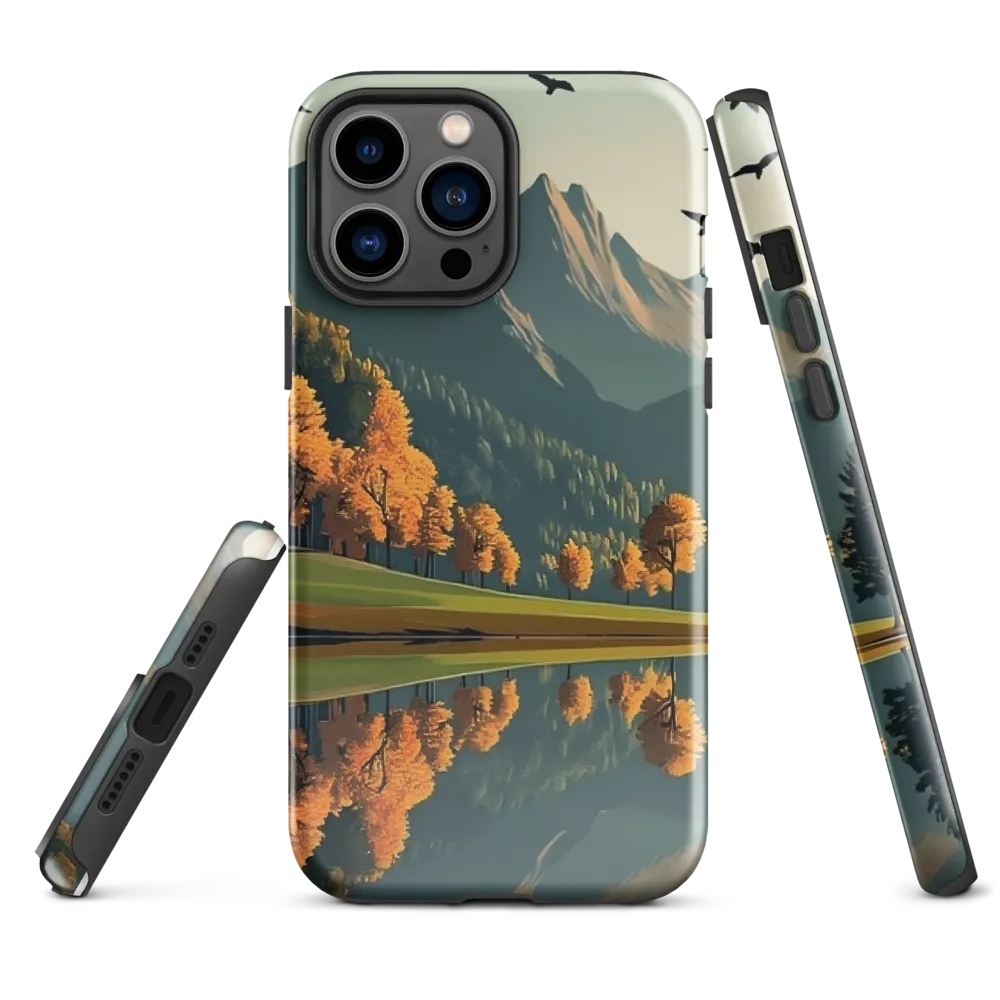 Reflections of Autumn | Phone Case |  13 Pro Max | Tough Case | Glossy