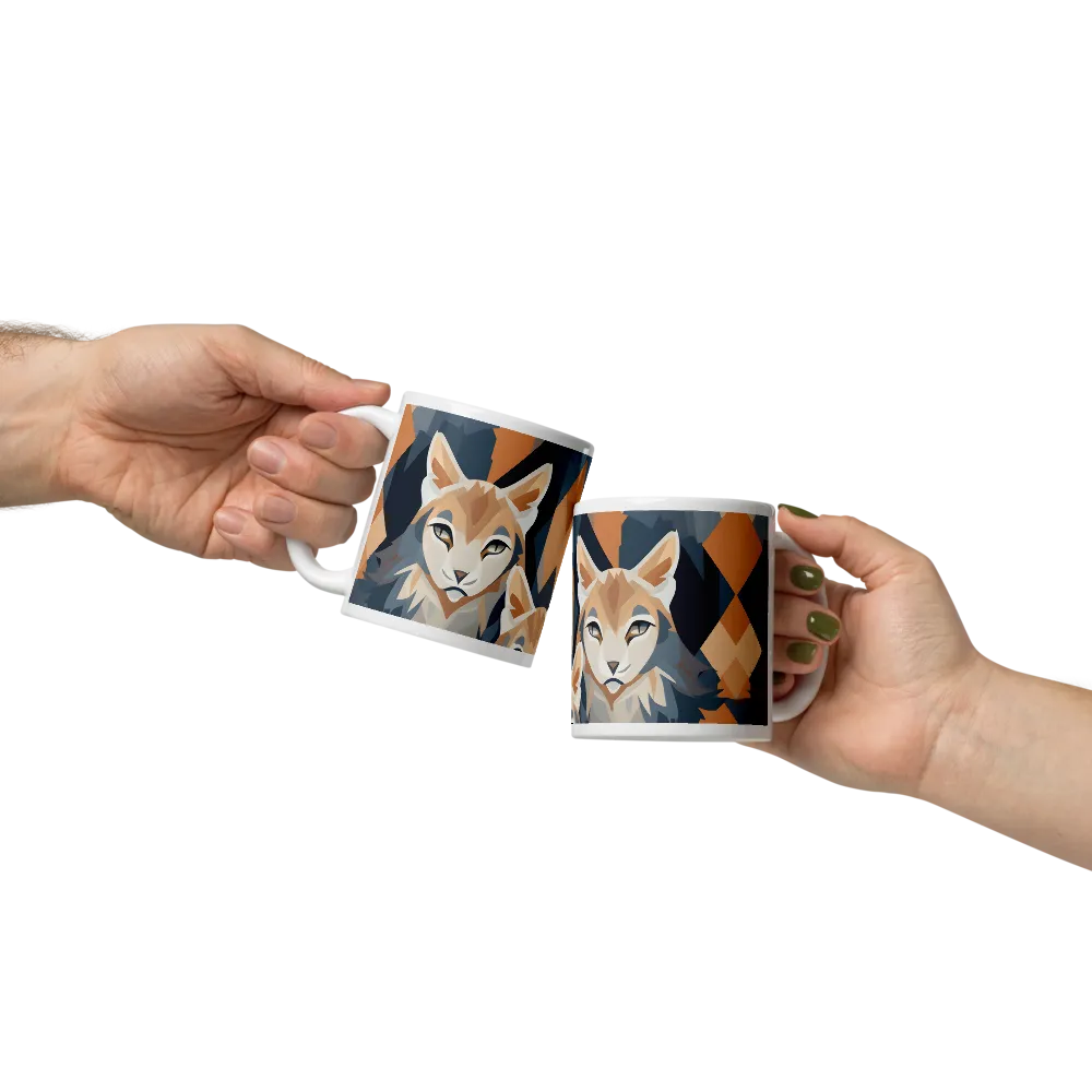 Elegance in Geometry: The Foxes | Mugs | Multiple Sizes & Colors