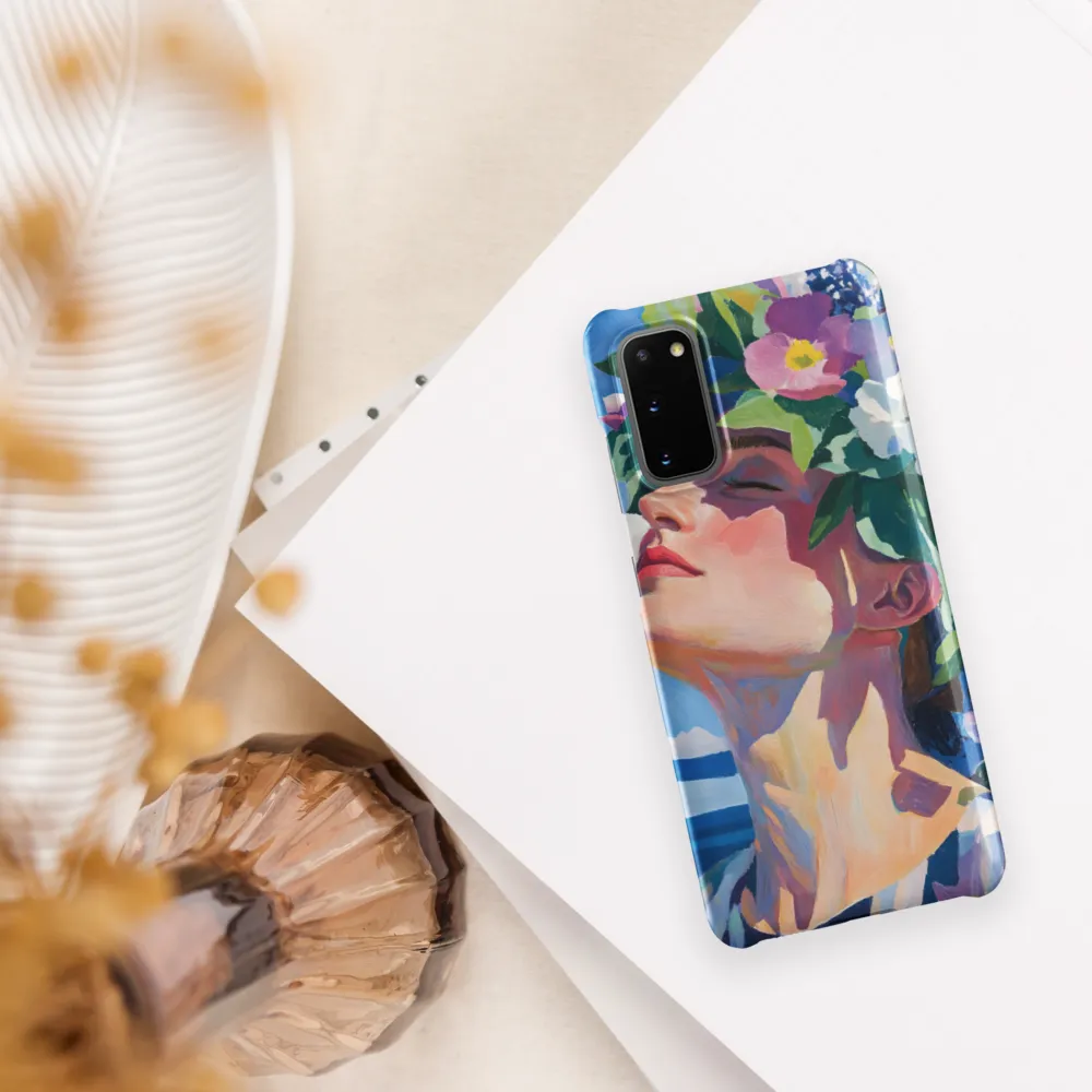 Blossom of Serenity | Phone Case |  S20 | Snap Case | Matte