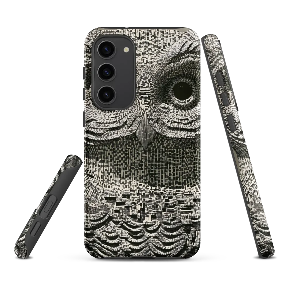 Intricate Owl of Textures