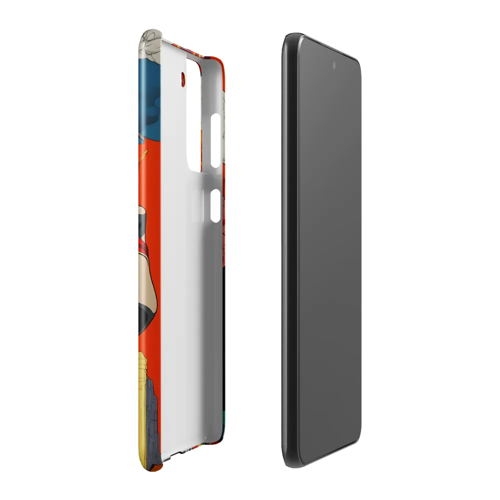 Eruption of Power | Phone Case |  S21 Plus | Snap Case | Glossy