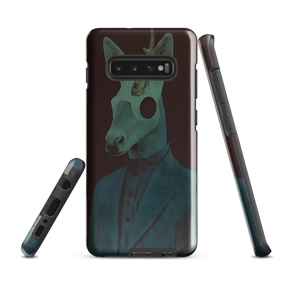 The Enigmatic Deer | Phone Case |  S10 Plus | Tough Case | Glossy