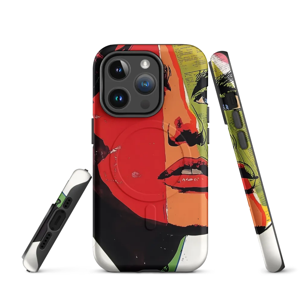 Vibrant Expressions: A Pop Art Portrait