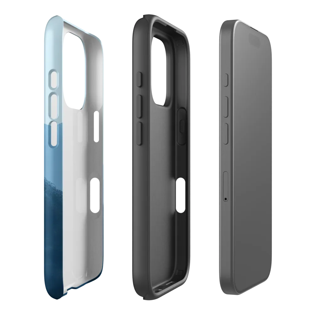 Solitude in Blue | Phone Case |  16 Pro | Tough Case | Matte