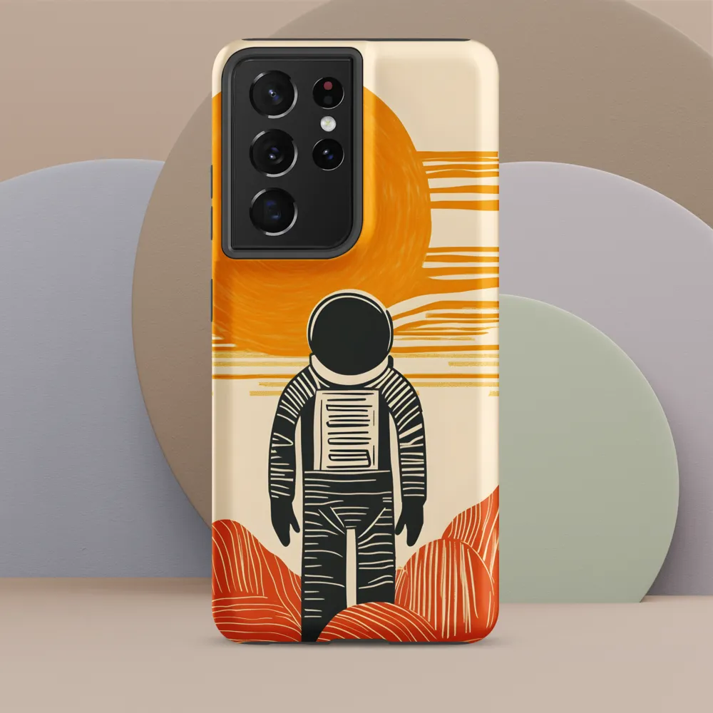 Contemplation on a Distant World | Phone Case |  S21 Ultra | Tough Case | Matte