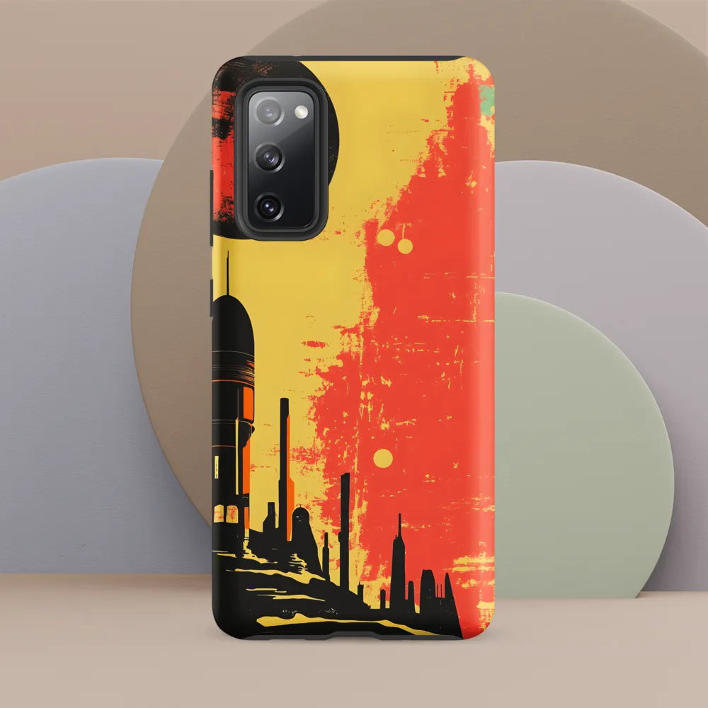 Journey to the Stars: A Retro-Futuristic Landscape