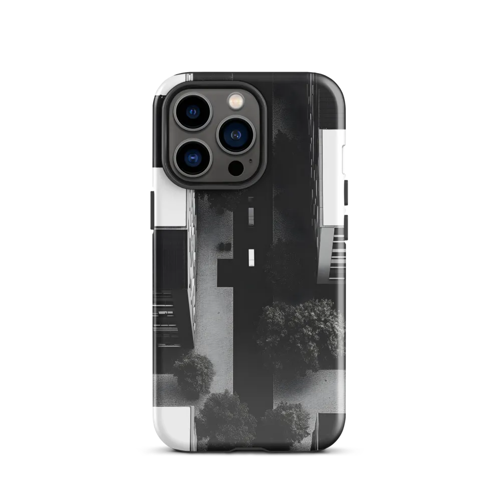 Urban Serenity from Above | Phone Case |  13 Pro | Tough Case | Glossy
