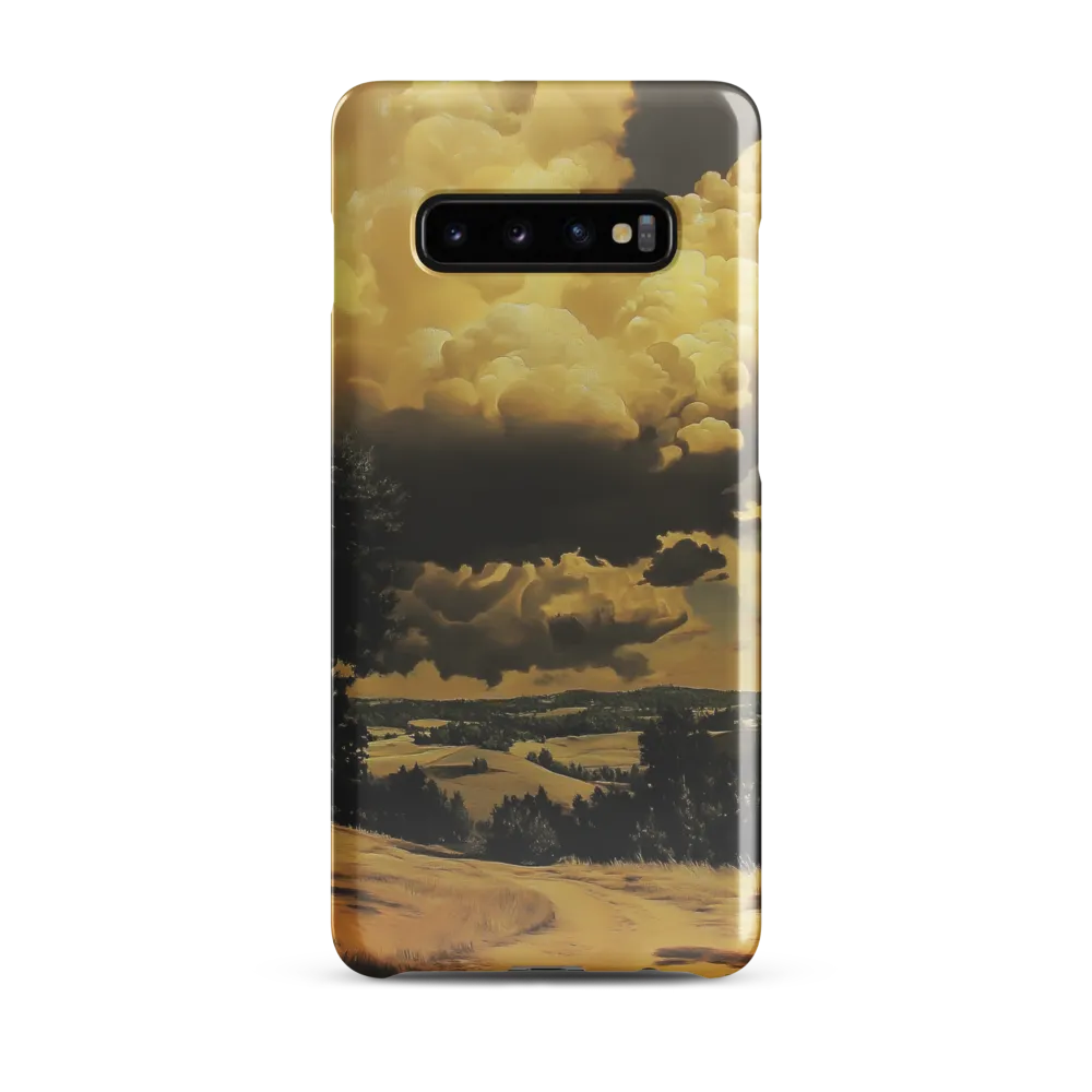 Golden Serenity in the Landscape | Phone Case |  S10 Plus | Snap Case | Glossy