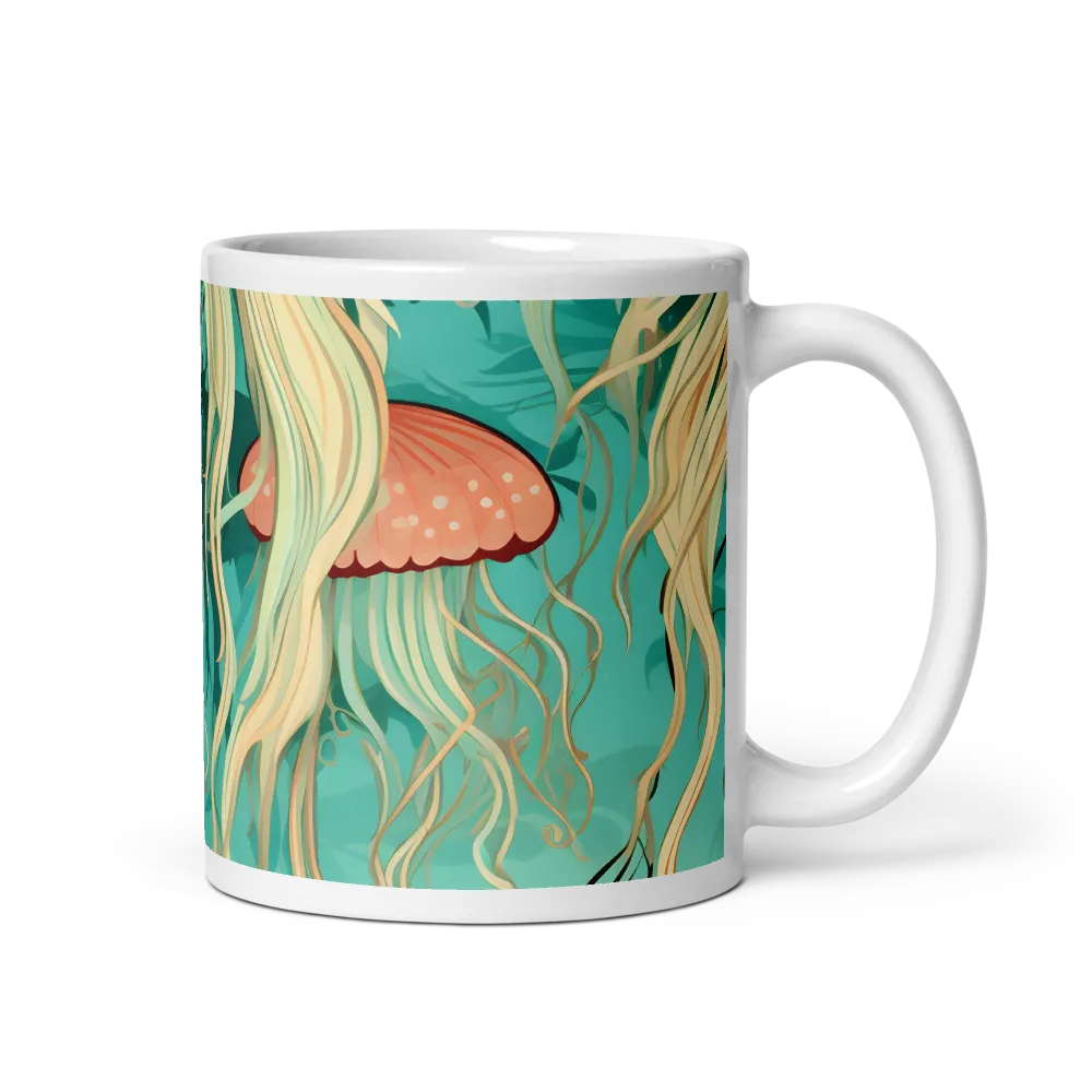 Ethereal Dance of Jellyfish | Mugs | Multiple Sizes & Colors