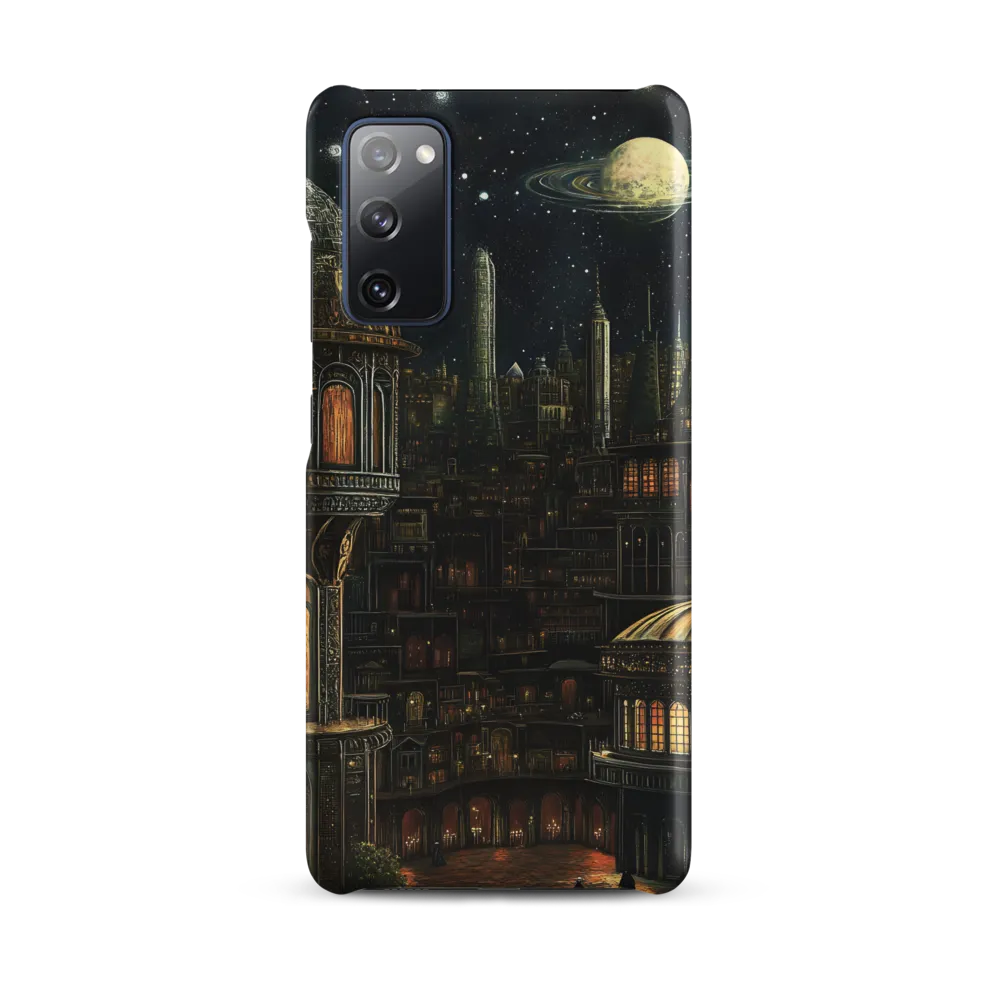 Celestial Enigma: A Surreal Cityscape