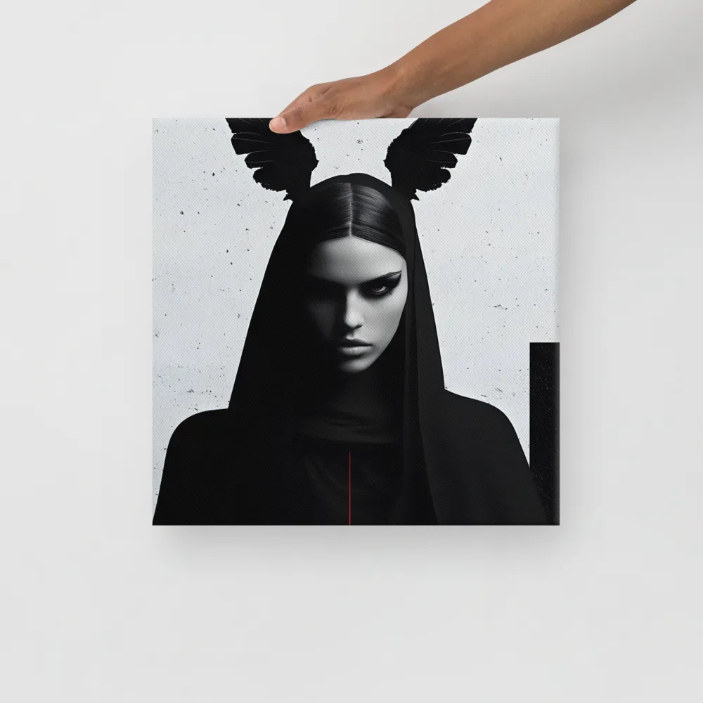Whispers of Darkness | Canvas | 16″×16″