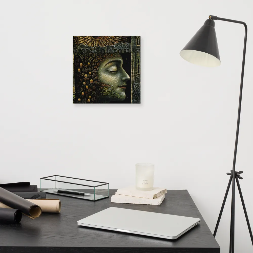 Nature’s Embrace: The Infinite Connection | Canvas | 12″×12″