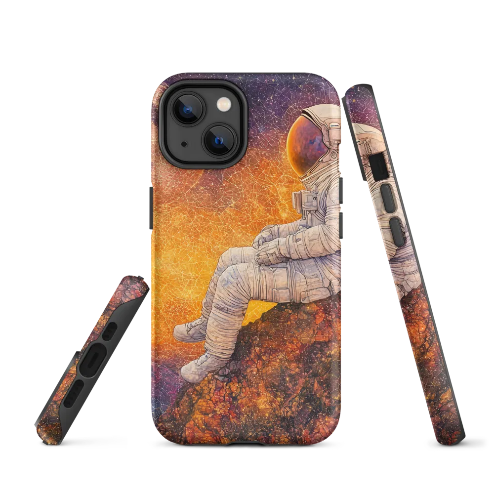 Cosmic Contemplation | Phone Case |  14 | Tough Case | Matte