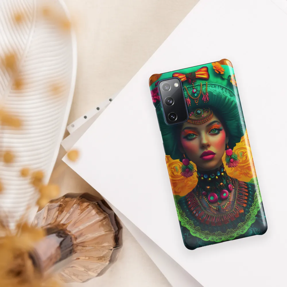 Feminine Elegance in Surreal Splendor
