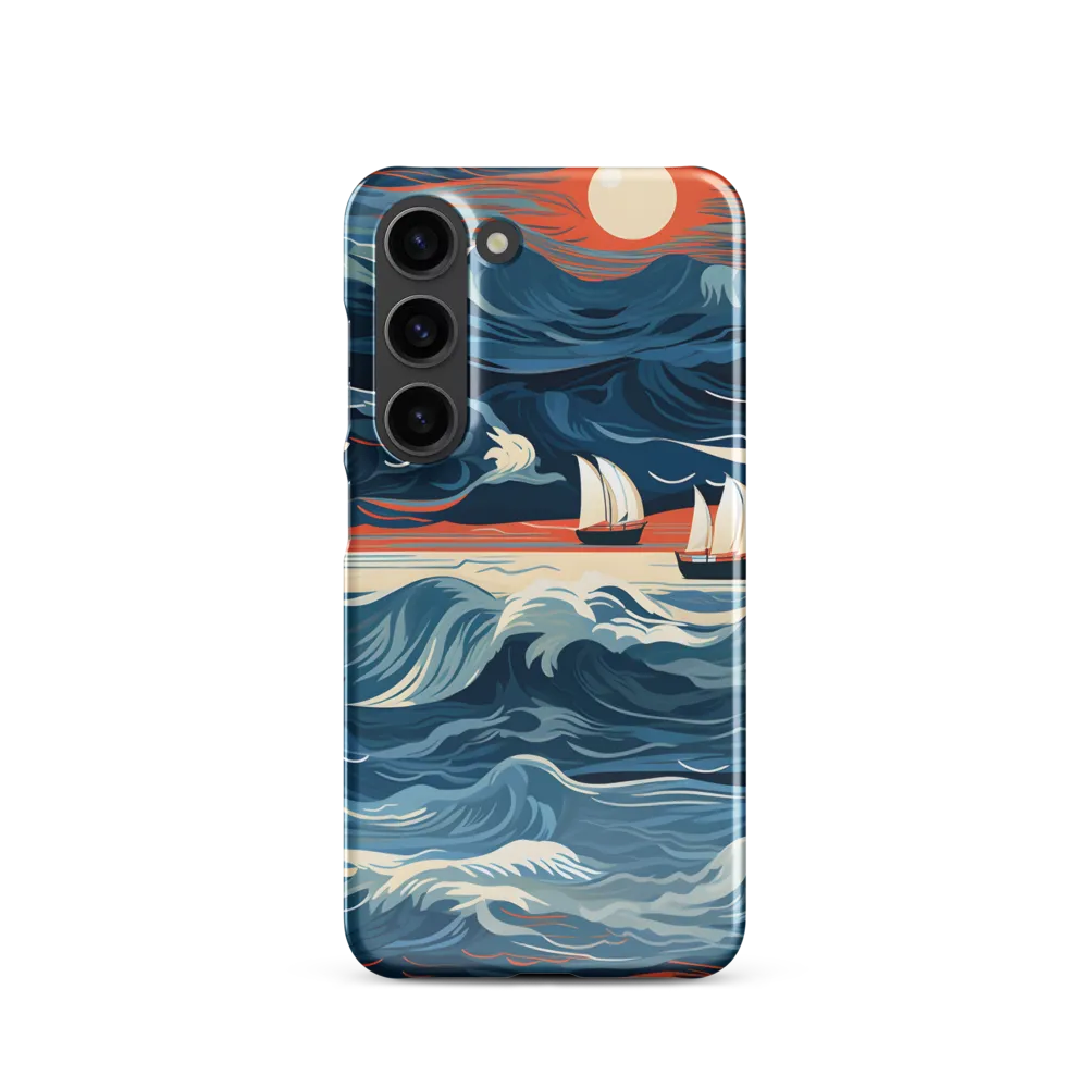 Ocean Whispers: A Voyage at Dusk