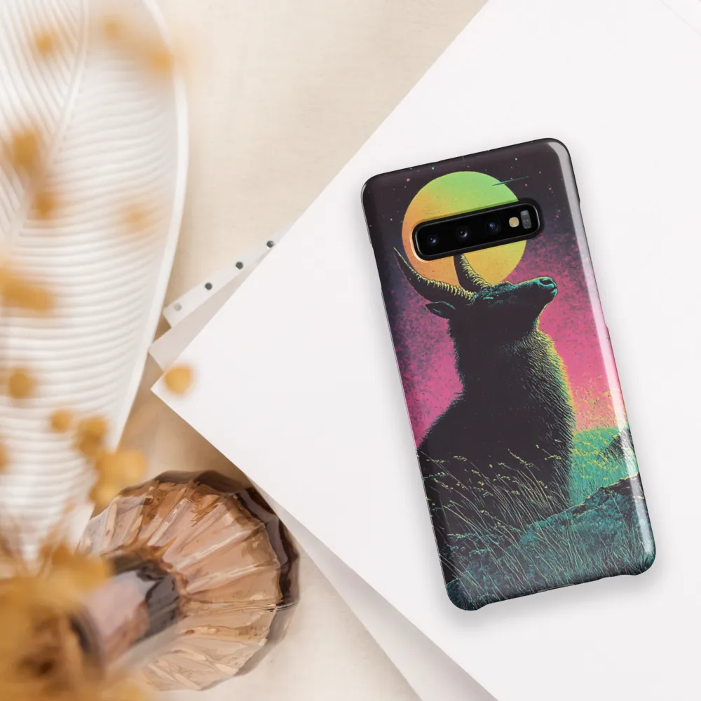 Celestial Embrace of the Antelope | Phone Case |  S10 Plus | Snap Case | Glossy