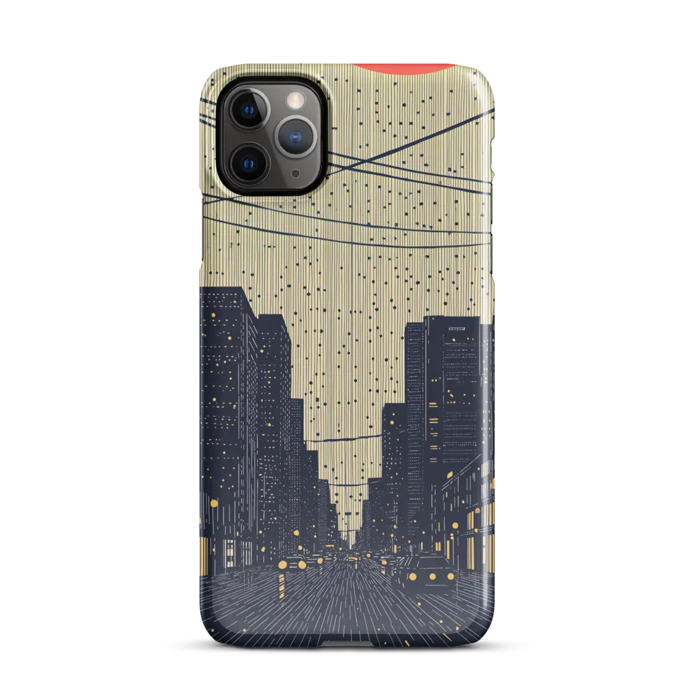 Glistening Streets of Melancholy | Phone Case |  11 Pro Max | Snap Case | Glossy