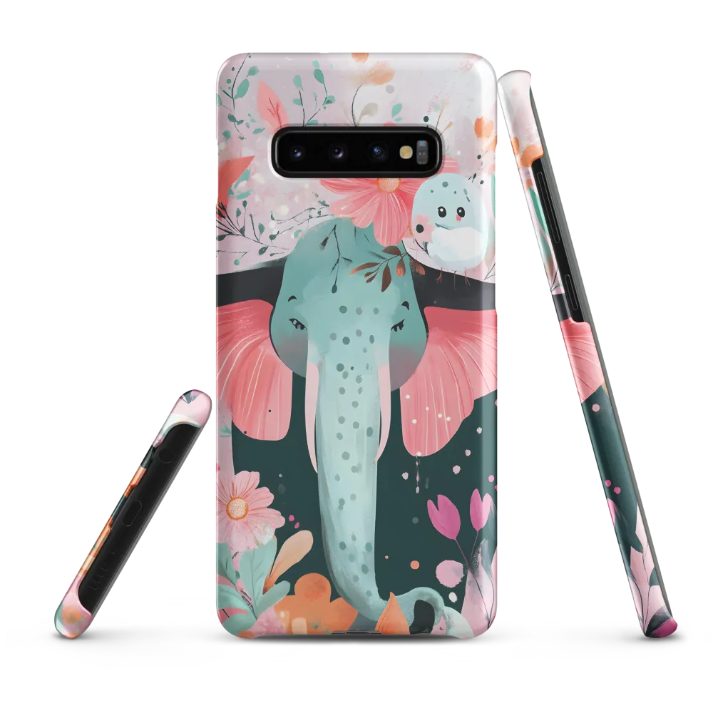 Whimsical Elephant in Bloom