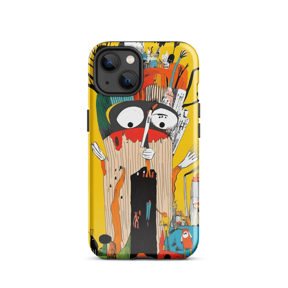 The Whimsical Tree of Imagination | Phone Case |  13 | Tough Case | Glossy