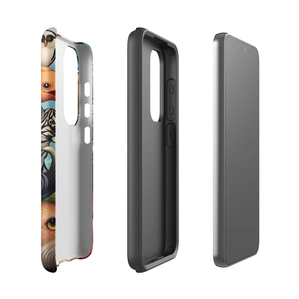 Harmonious Echoes of Wildlife | Phone Case |  S23 | Tough Case | Matte