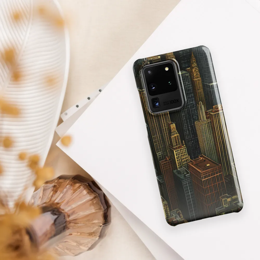 Urban Elegance: A Golden Cityscape