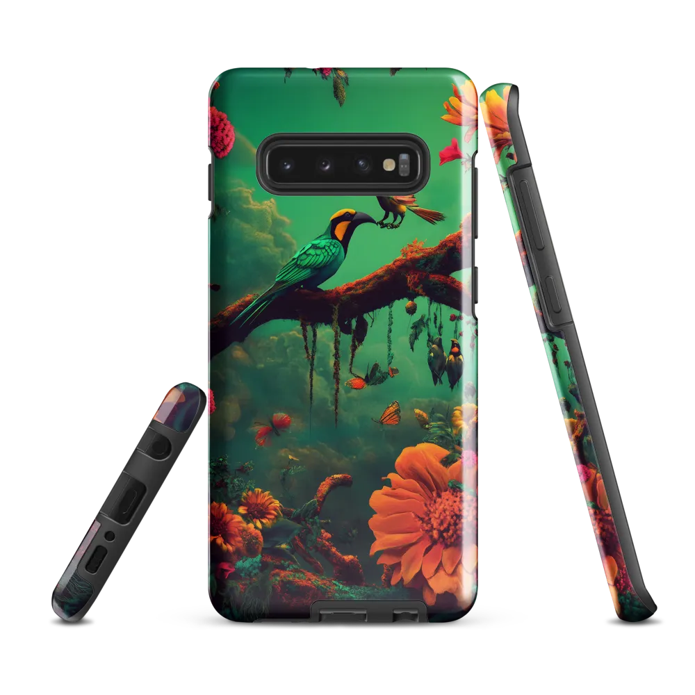 Whispers of the Tropics | Phone Case |  S10 Plus | Tough Case | Glossy