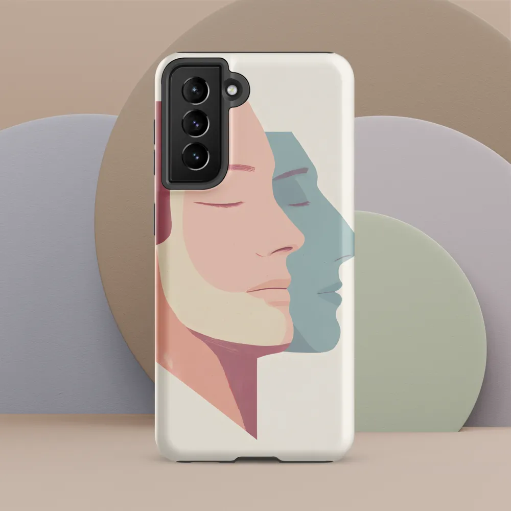 Dual Facets of Serenity | Phone Case |  S21 FE | Tough Case | Matte