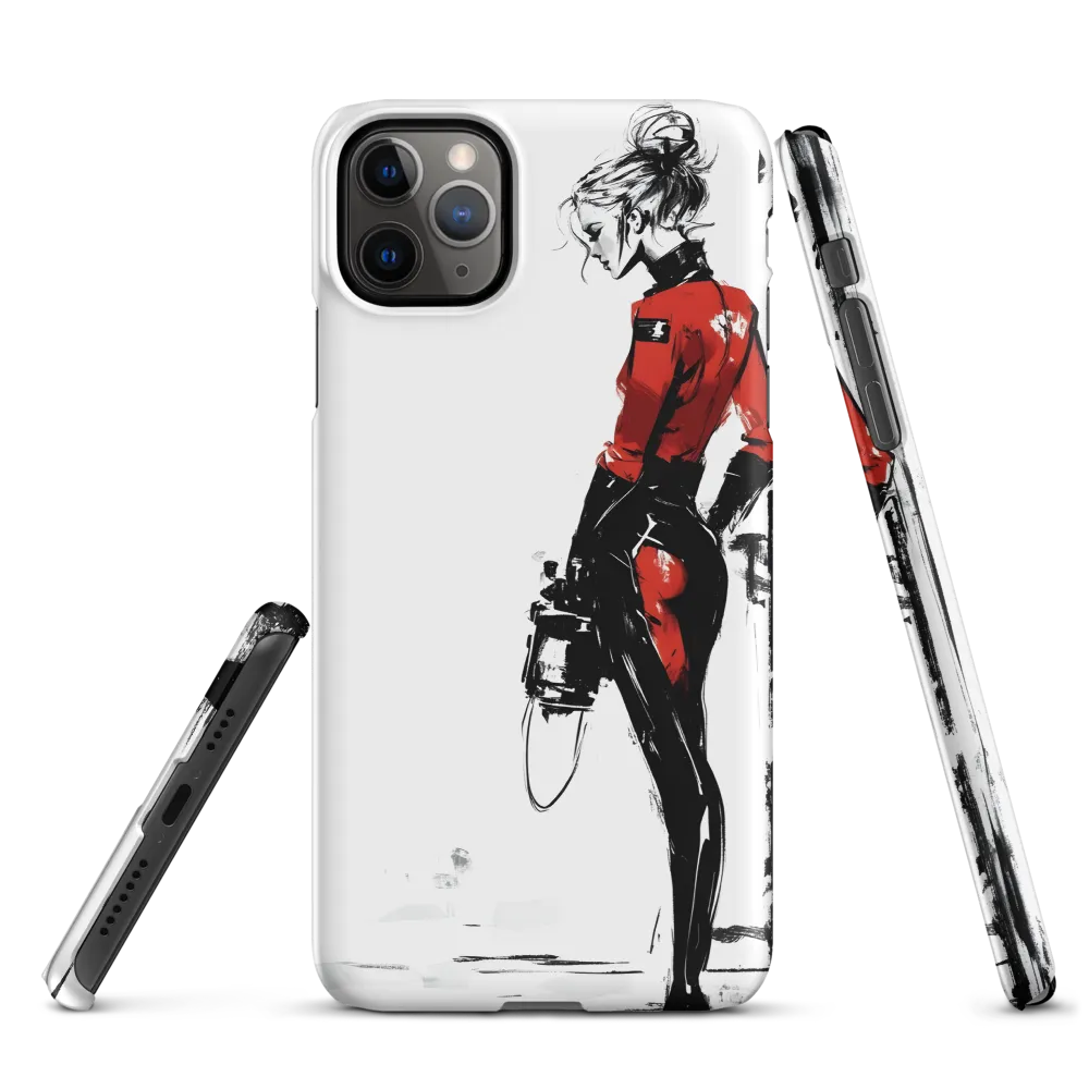 The Edgy Elegance | Phone Case |  11 Pro Max | Snap Case | Matte