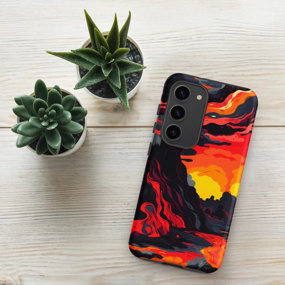 Eruption of Colors | Phone Case |  S23 | Tough Case | Matte