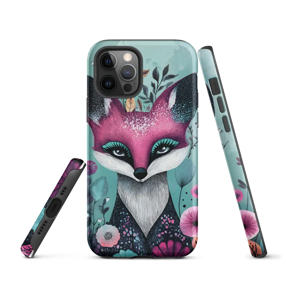 Whimsical Fox Among Blossoms