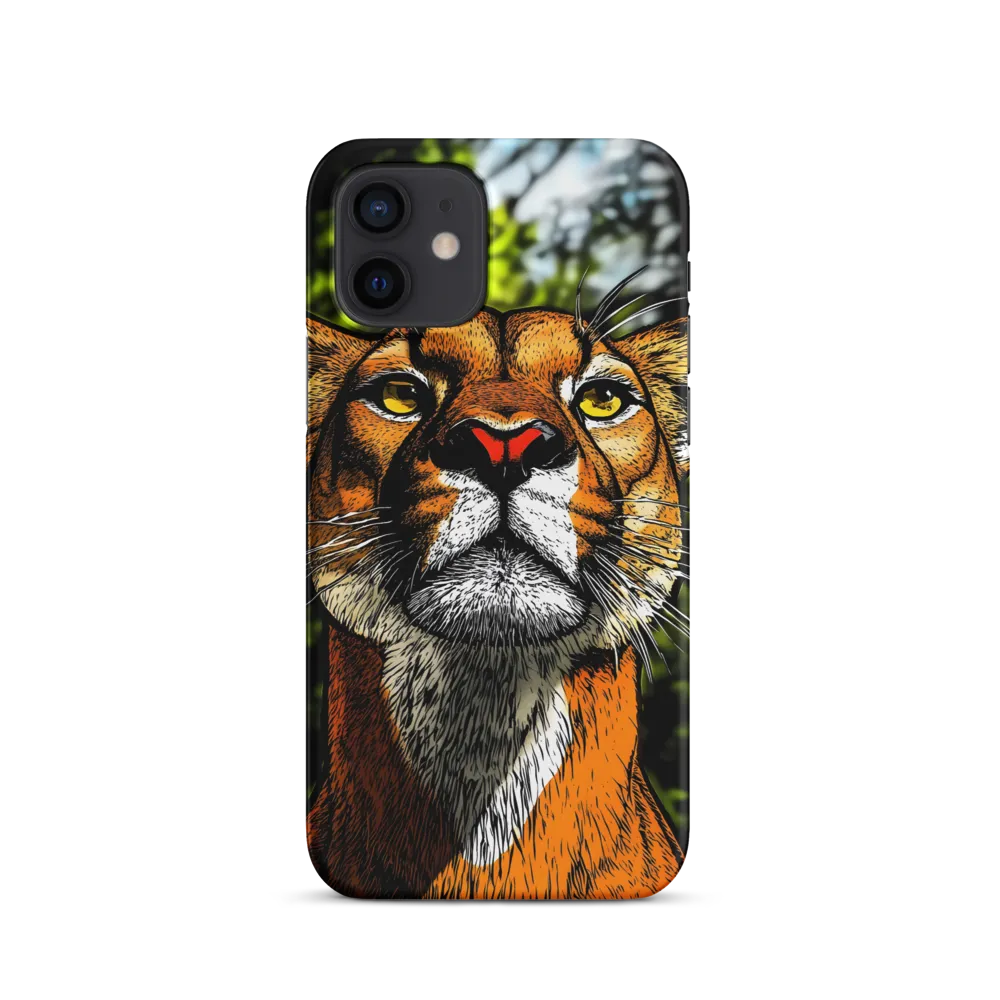 Regal Gaze: The Lioness in Focus