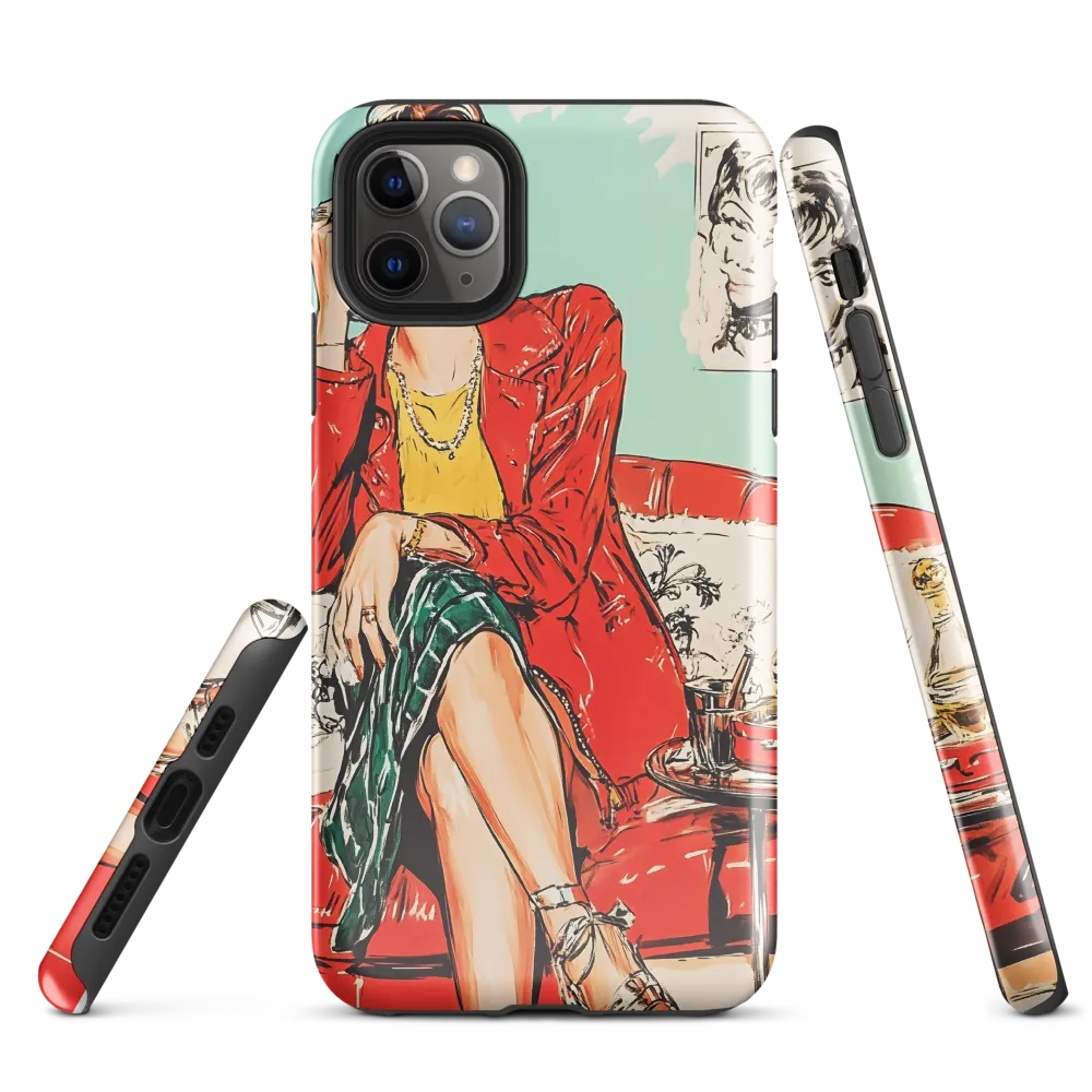 Chic Confidence | Phone Case |  11 Pro Max | Tough Case | Glossy