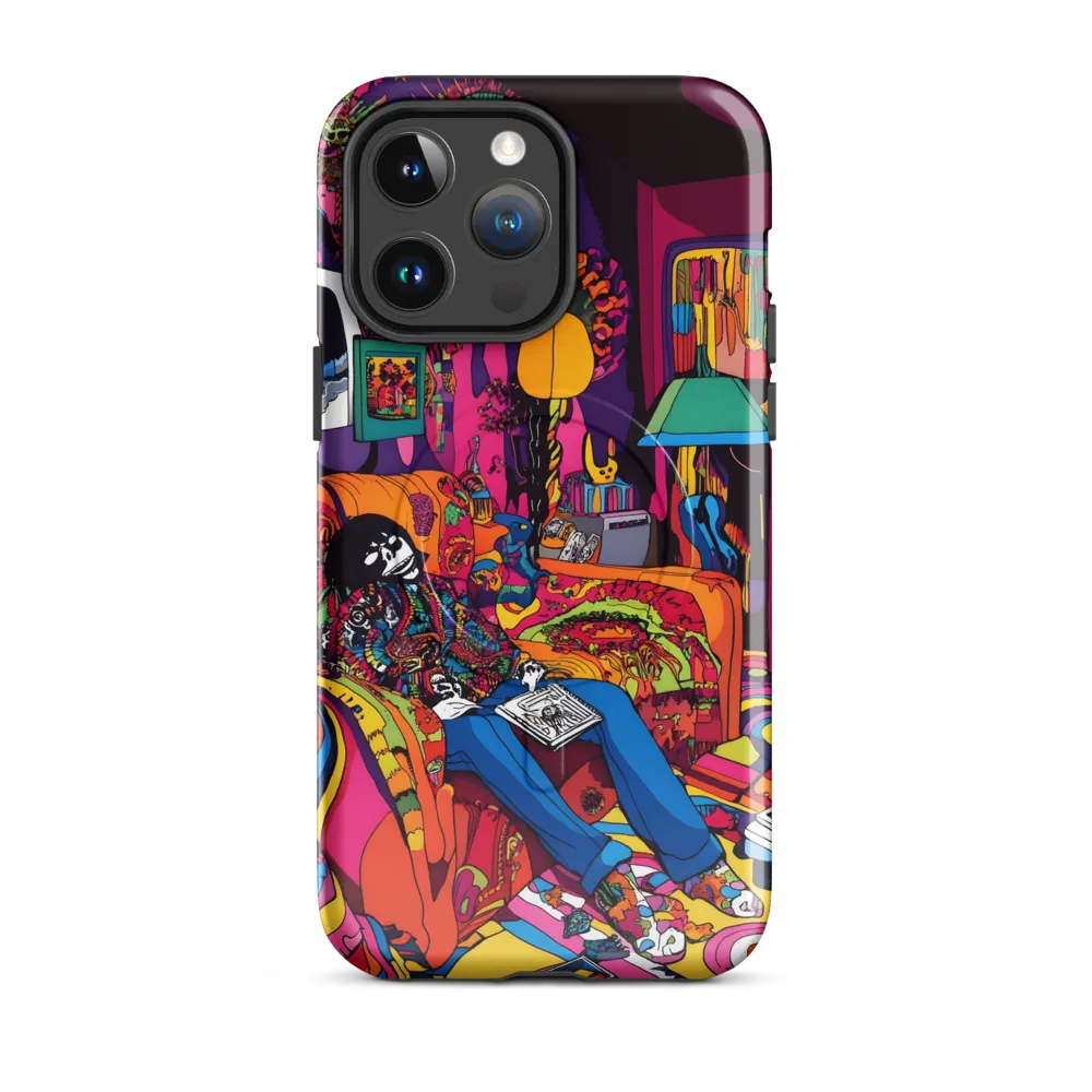 Psychedelic Reverie | Phone Case |  14 Pro Max | MagSafe® Tough Case | Glossy