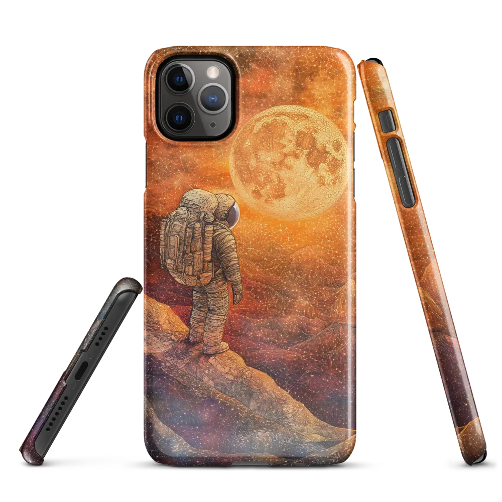 Journey to the Celestial: An Astronaut's Reflection | Phone Case |  11 Pro Max | Snap Case | Glossy