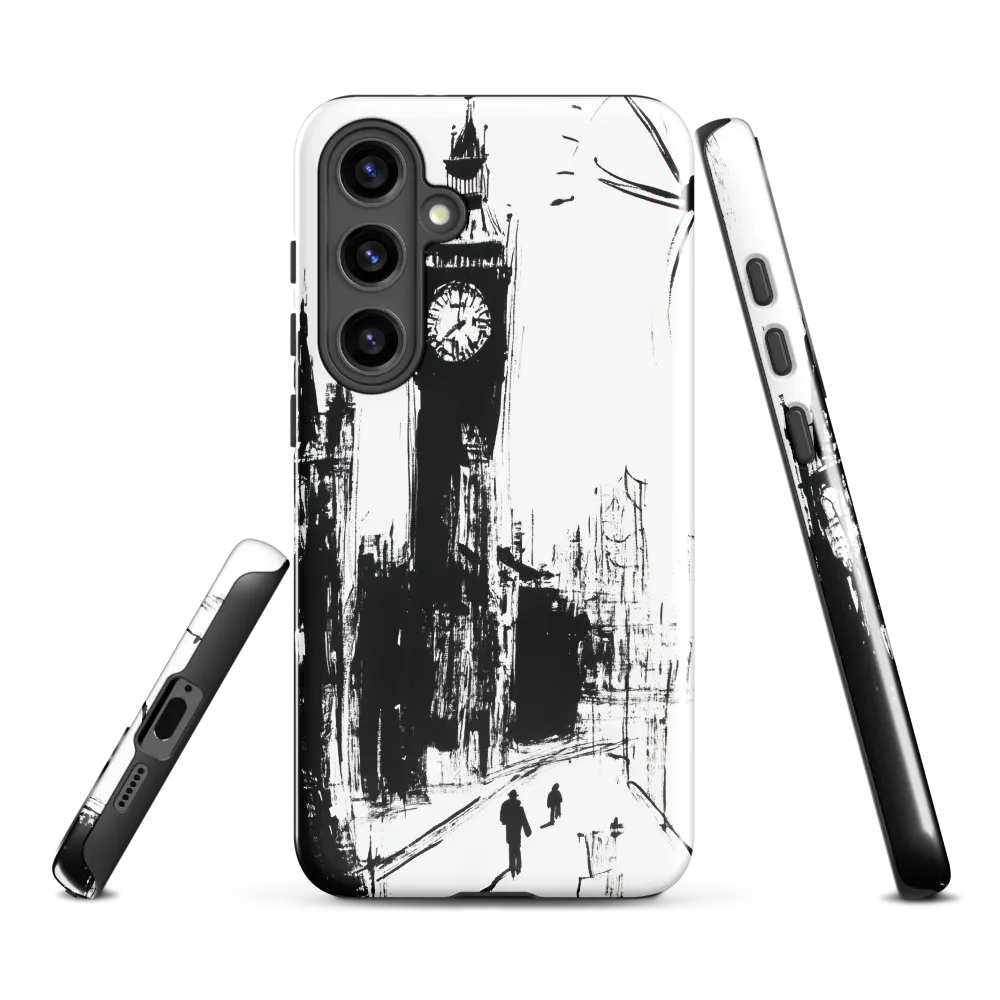 Clock Tower in Motion