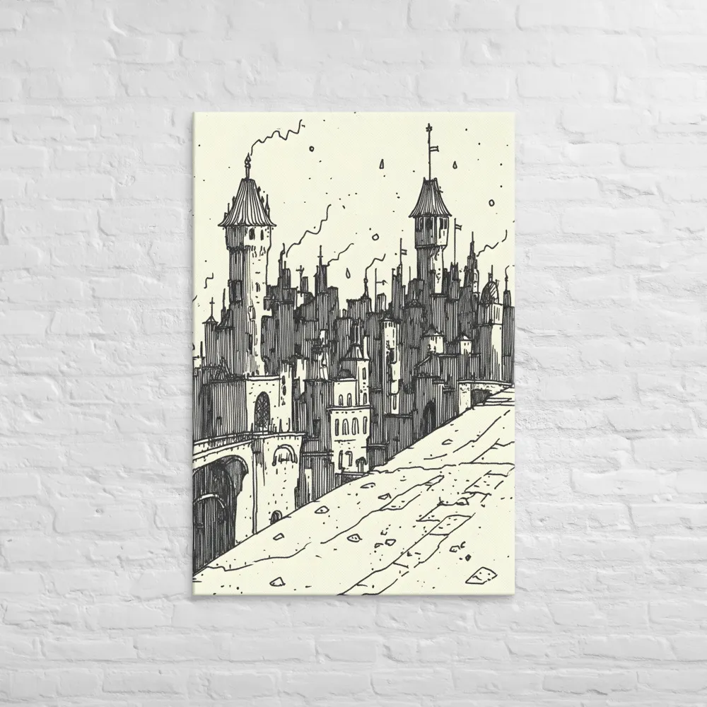 Mysteries of the Towering City | Art Print